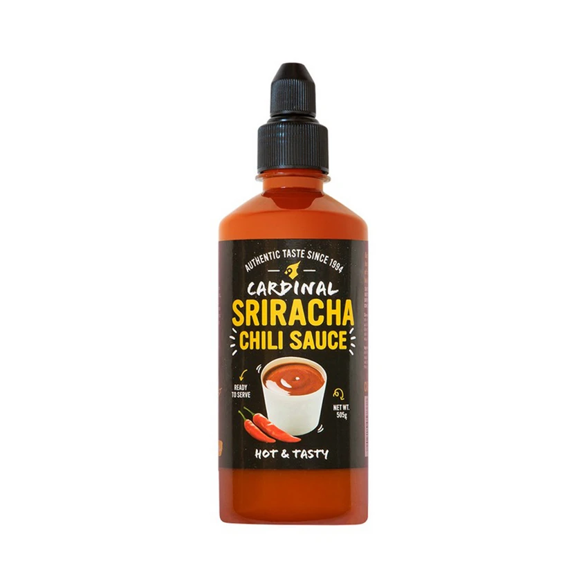 CHILI SAUCE SRIRACHA 505gr SQUEEZE CARDINAL