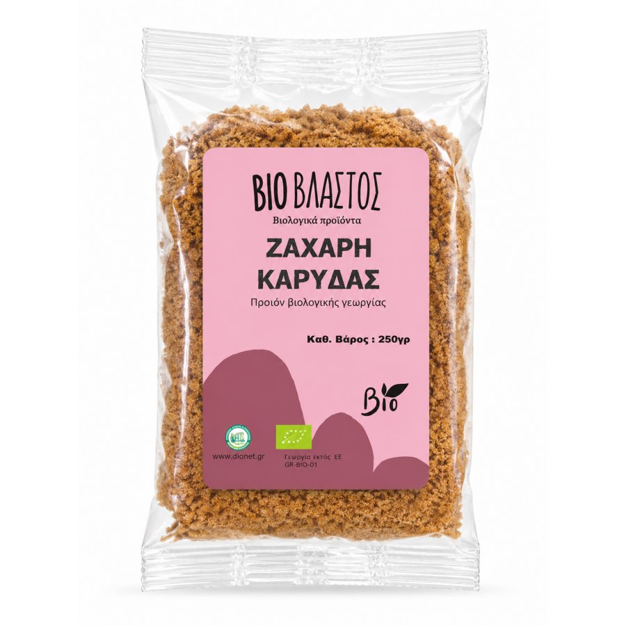 ΖΑΧΑΡΗ ΚΑΡΥΔΑΣ ΒΙΟ 250γρ - Image 4