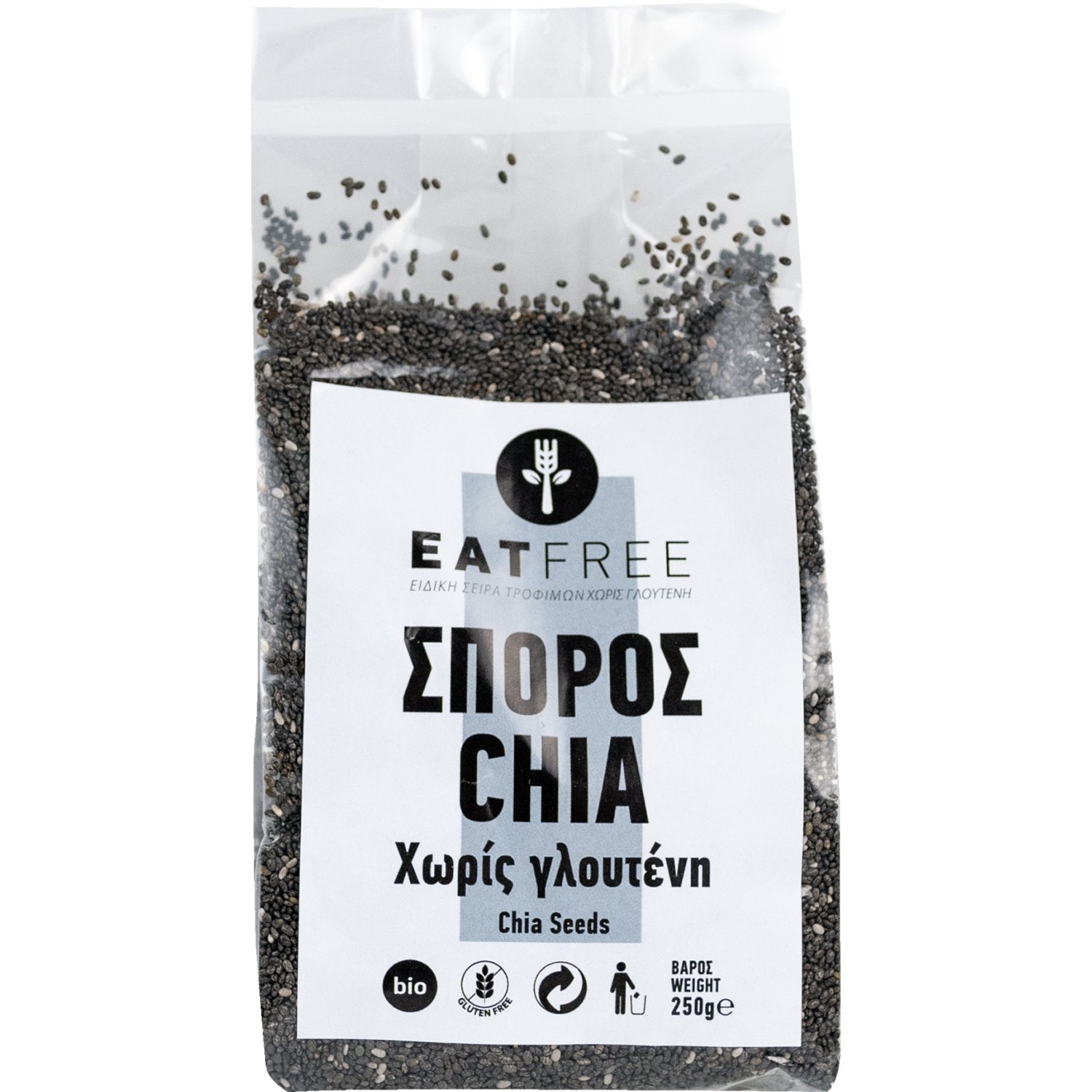 ΣΠΟΡΟΙ CHIA SEEDS BIO 350γρ - Image 4