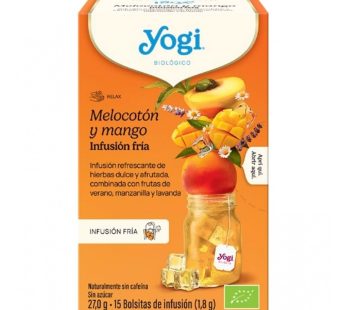 YOGI COLD BREW PEACH-MANGO ΒΙΟ 27g