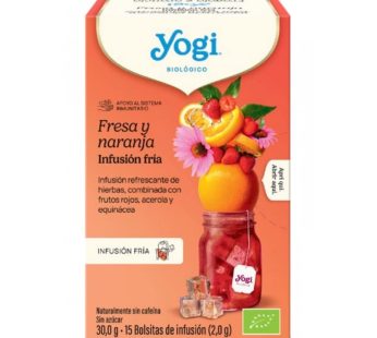 YOGI COLD BREW STRAWBERRY-ORANGE ΒΙΟ 30g