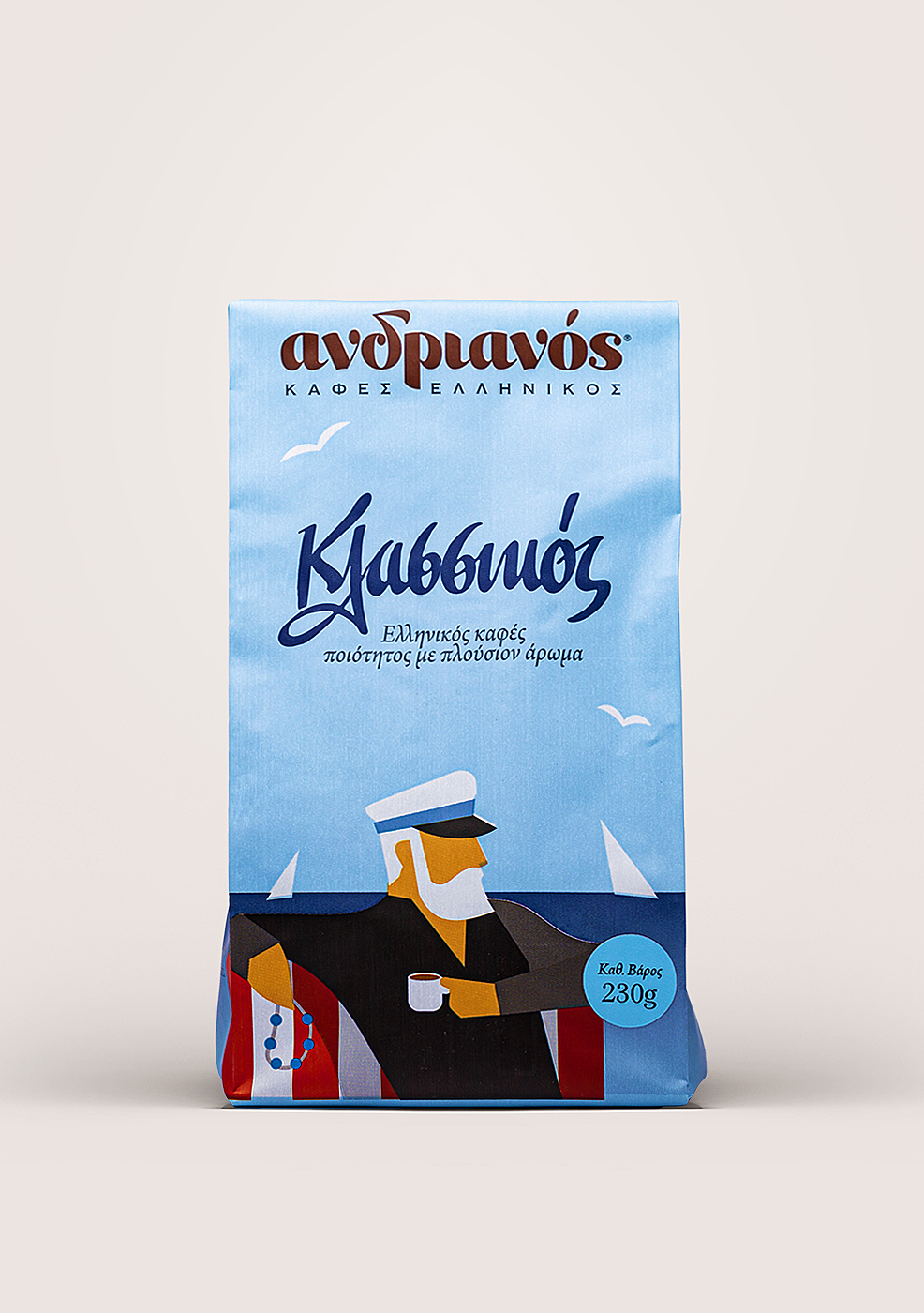 ΚΑΦΕΣ ΕΛΛΗΝΙΚΟΣ «ΚΛΑΣΣΙΚΟΣ» ΑΝΔΡΙΑΝΟΣ 230γρ