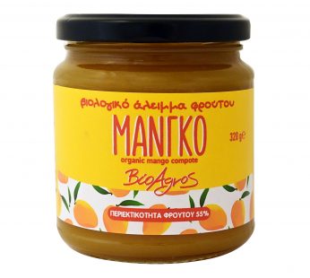 ΑΛΕΙΜΜΑ ΦΡΟΥΤΟΥ ΜΑΝΓΚΟ Χ/Ζ ΒΙΟ 320γρ